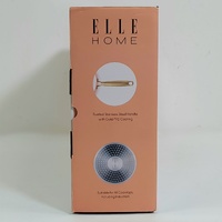 Elle Home EH3PFSAW 3 Piece Frypan Set Apricot Wash Non Stick Induction
