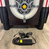 Signify EA0403/46486 Retro Jukebox Bluetooth CD USB FM LED Party Speaker