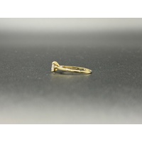 Ladies 9ct Yellow Gold Cubic Zirconia Ring