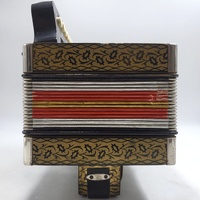 Hohner HA-114 Diatonic Accordion 1-Row Button Accordion Traditional Folk Instrument