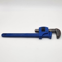 Record 14 Inch Heavy Duty Straight Pipe Wrench Forged Steel Cast Iron