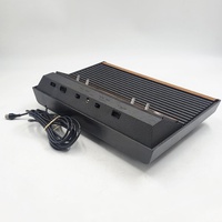 Atari 2600 Woody 4-Switch Console CX2600 PA With 2 Joysticks & Paddle Controllers
