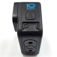 GoPro HERO 10 Black Bundle 128GB microSD Battery Case Mounts Action Camera