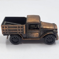 Antique Metal Pickup Truck Pencil Sharpener Vintage Style Desktop Collectible