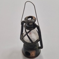 Antique Metal Lantern Pencil Sharpener Vintage Collectible Desk Decor Miniature Retro Sharpener