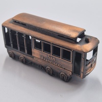 Antique Metal Pencil Sharpener San Francisco Cable Car Vintage Desk Collectible