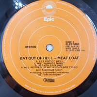 Meat Loaf – Bat Out of Hell 1977 Vinyl LP Record Classic Rock Album