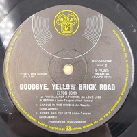 Elton John – Goodbye Yellow Brick Road 1973 Original Australian Pressing Trifold Gatefold Double Vinyl LP Record Set 2xLP Classic Rock