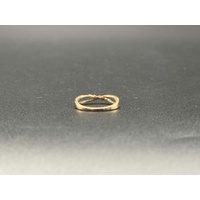 Ladies 10ct Rose Gold Diamond Ring