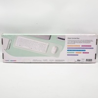Tonic Silent Wireless Keyboard and Mouse Combo White USB 2.4GHz