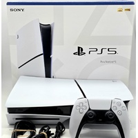 Sony PlayStation 5 Slim Console CFI-2002 1TB White with Controller