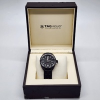 TAG Heuer Formula 1 WAZ1110 Mens Swiss Quartz Black Watch With Box