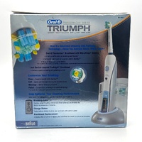 Oral-B Triumph 9500 DLX Professional Care Electric Toothbrush Blue and White