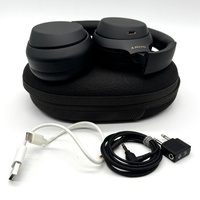Sony WH-1000XM4 Wireless Noise Cancelling Over Ear Headphones Black in Case