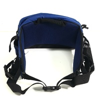 Precision Pak Blue Fishing Waist Belt Bag with 2 Rod Holders Pack