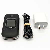 Opel Mobile FlipPhone 6 OMFP622B 4G VoLTE Unlocked SOS Black Silver