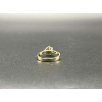 Ladies 9ct Yellow Gold Diamond Cluster Ring
