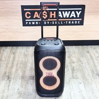 JBL PartyBox Stage 320 Portable Bluetooth Party Speaker with Sturdy Wheels