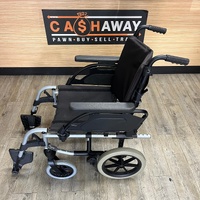 Sunrise Medical Breezy Basix 2 Transit Wheelchair 125kg Foldable