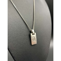 Unisex 925 Sterling Silver Gucci Ghost Collection Necklace & Pendant