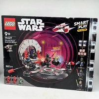 LEGO 75427 Star Wars SMART Play Throne Room Duel and A-Wing Set 962pc