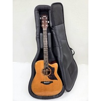 Yamaha A3M Acoustic Electric Guitar Cutaway with Yamaha Gig Bag