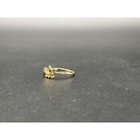 Ladies 9ct Yellow Gold Lotus Flower Ring