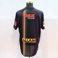 NRL Authentics Penrith Panthers O'Neills Training Jersey Black Mens Size 5XL