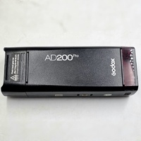 Godox AD200Pro Pocket Flash Kit 200Ws TTL HSS w/ Battery Charger Case 2 Flash Heads