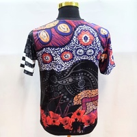 Manly Tribute ANZAC Lest We Forget Multicoloured Supporter Rugby Shirt