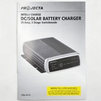 Projecta IDC25 Intelli-Charge 12V 25A DC/Solar Battery Charger 