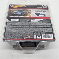 Hot Wheels Premium 1:43 Jeep Wrangler 392 Rubicon Blue Diecast HMD41