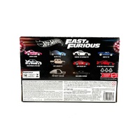 Hot Wheels HVX27 Fast and Furious Mini 10 Car Box Set Diecast Mattel
