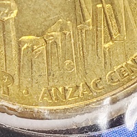 Royal Australian Mint 2015 ANZAC $1 C Mintmark Uncirculated Coin
