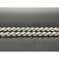 Unisex 925 Sterling Silver Curb Link Necklace