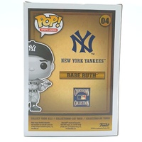 Funko Pop Vinyl Figure Babe Ruth Special Edition Black and White MLB