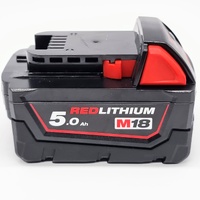 Milwaukee M18 18V RedLithium-Ion 5.0Ah Extended Capacity Battery Pack M18B5