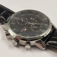 Tommy Hilfiger TH329 Kane Men's Watch Black Leather
