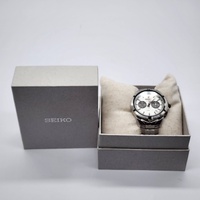Seiko Coutura Chronograph Silver Dial Quartz Stainless Steel Watch SSB433