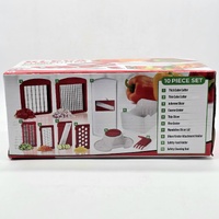 Kleva Cube Cutter 10 Piece Set Mandoline Slicer Dicer Chopper Grater