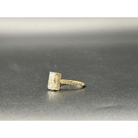 Ladies 18ct Yellow Gold Lab Grown Diamond Ring