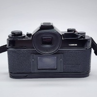 Canon Vintage A-1 35mm SLR Film Camera FD 50mm f/1.8 Lens 1984 Olympic Games Cap