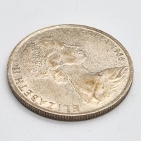 1966 Australia Round 50 Cent Coin Royal Australian Mint 80% Silver