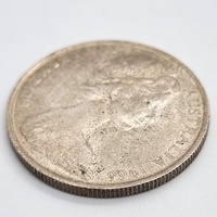 1966 Australia Round 50 Cent Coin Royal Australian Mint 80% Silver