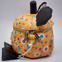 Disney Loungefly Mickey Pumpkin Crossbody Bag WDTB3305 Glow in the Dark