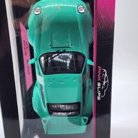 Jada Pink Slips 1:18 RWB 993 Porsche 911 Kei Kishi Turquoise Diecast Car