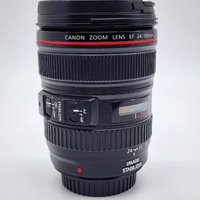 Canon EF 24-105mm f/4L IS USM Lens Red Ring L-Series Zoom 77mm Filter