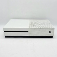 Microsoft Xbox One S 500GB Disc Console White 1681 with Controller and Leads