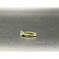 Ladies 18ct Yellow Gold Diamond Engagement Ring