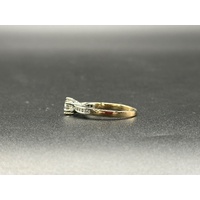 Ladies 9ct Rose Gold Diamond Ring